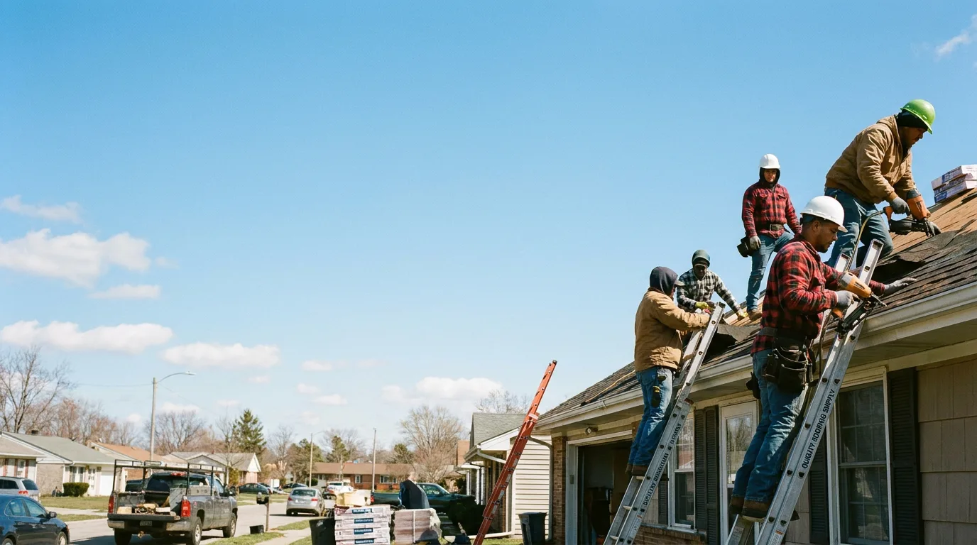 Roofing in Leslie, WV near me